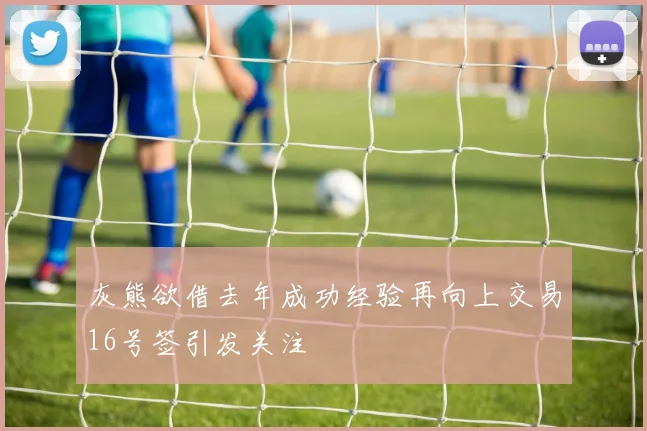 灰熊欲借去年成功经验再向上交易16号签引发关注